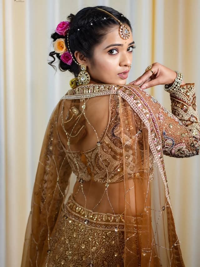 Kanjeevaram silk bride